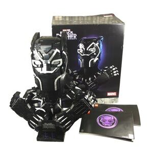 LEGO Marvel Black Panther Bust 76215 COMPLETE SET Pre-Built W/Box & Instructions